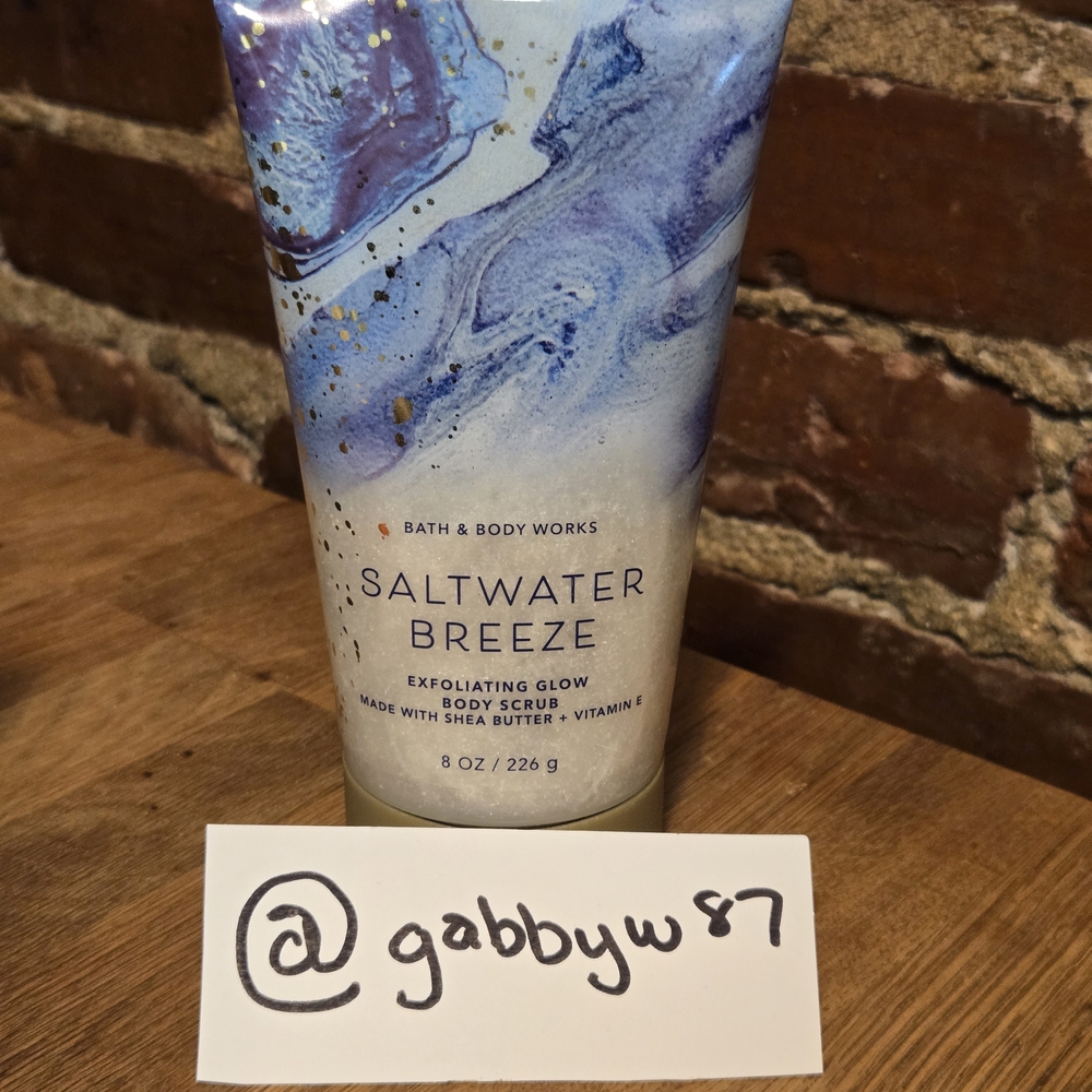 Bath & Body Works Blue Exfoliant Scrub